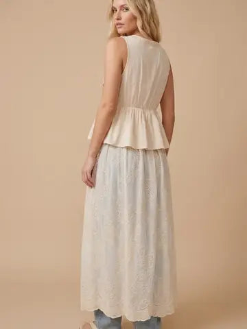 The Sweetheart Lace Duster