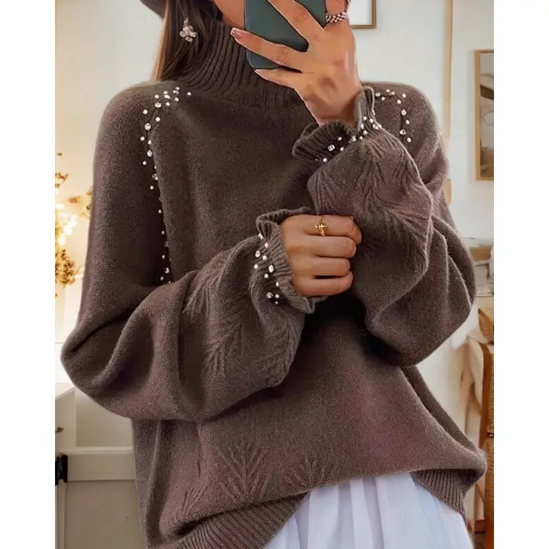 The Jenna Rhinestone Sweater