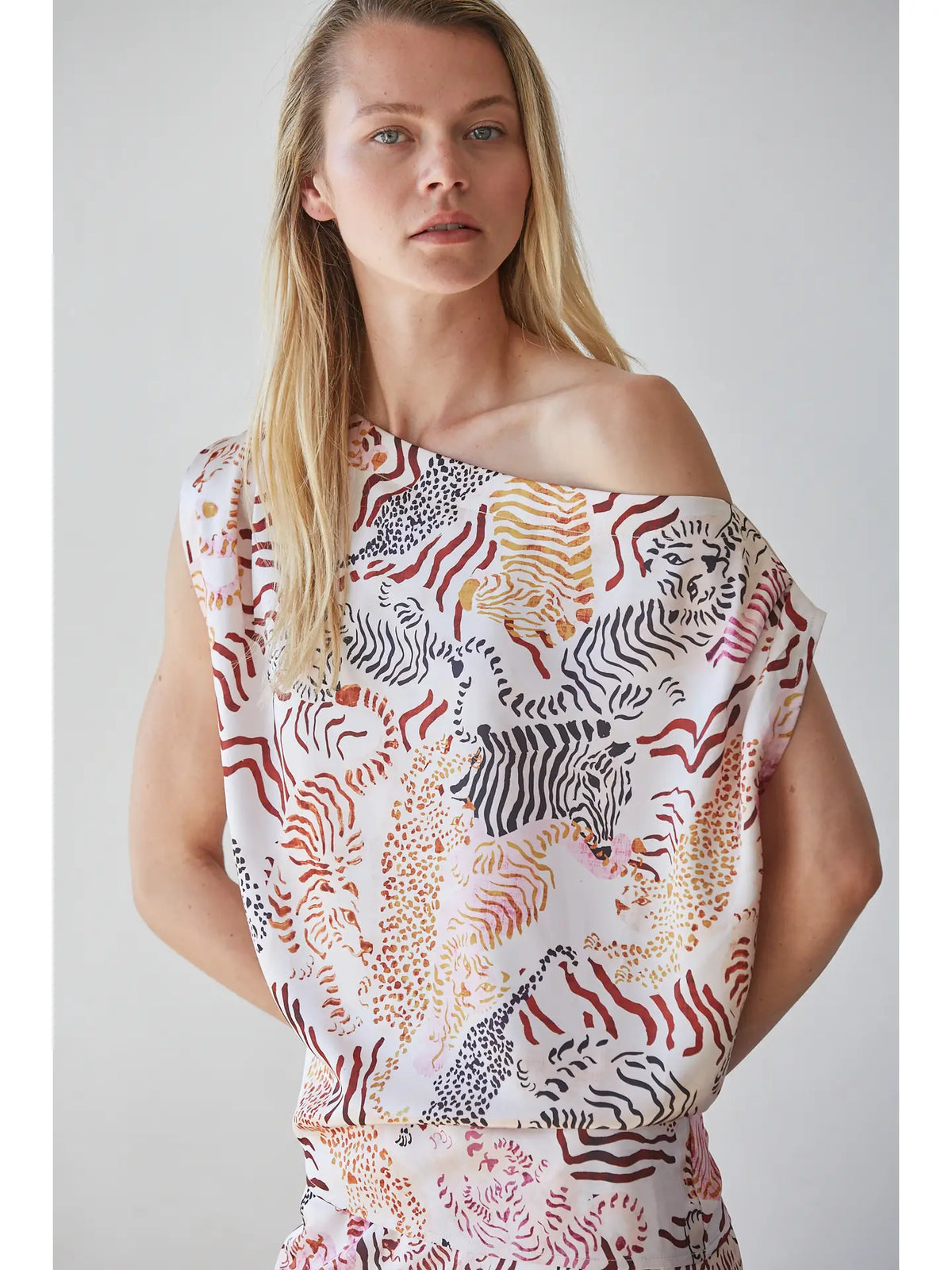 The Safari Silk Top