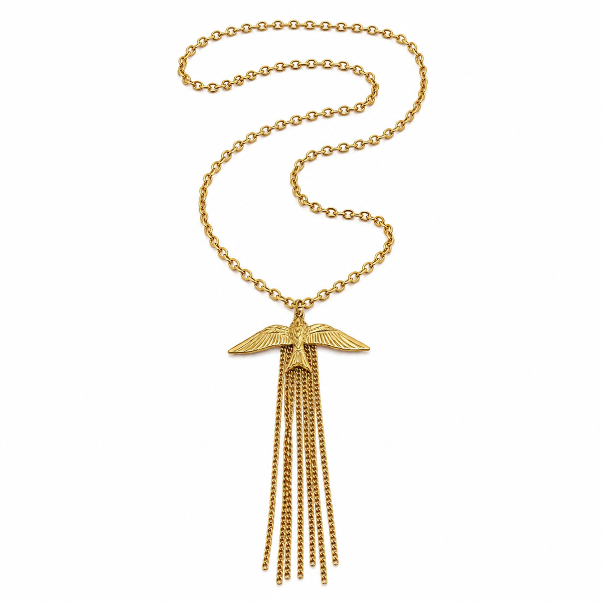 Free Bird Fringe Necklace