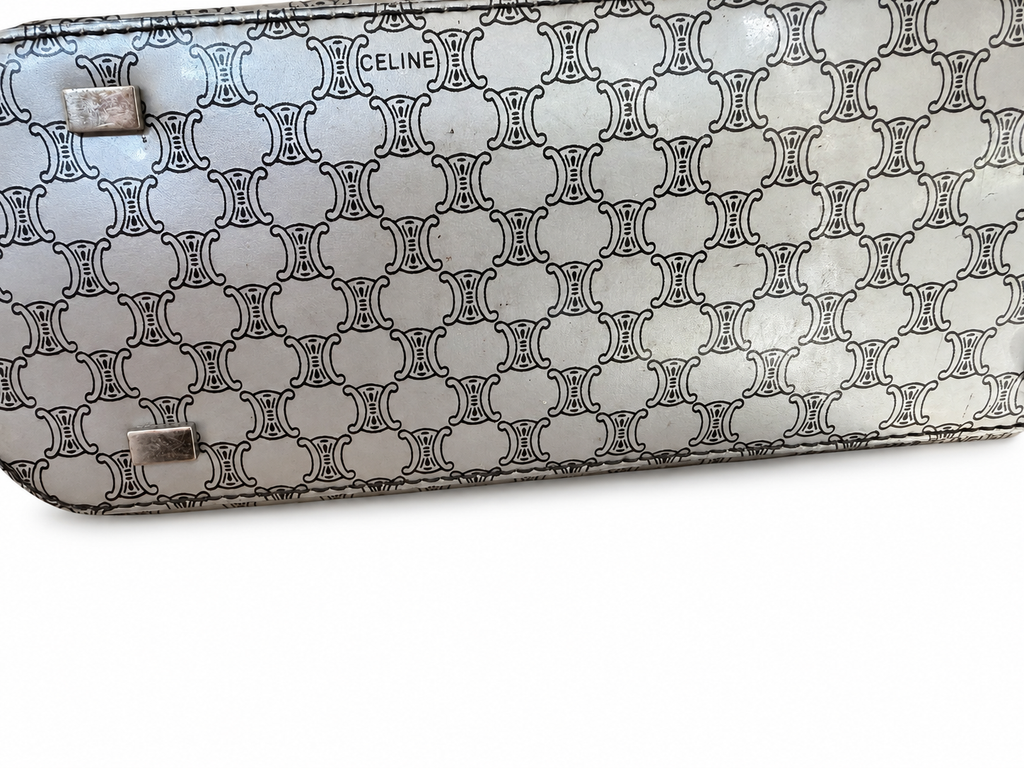 Vintage Celine Macadam Top-Handle Bag circa 1999