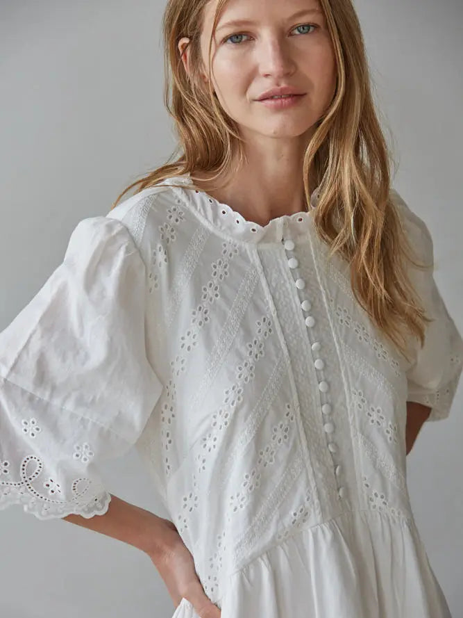 The Dottie Eyelet Dress