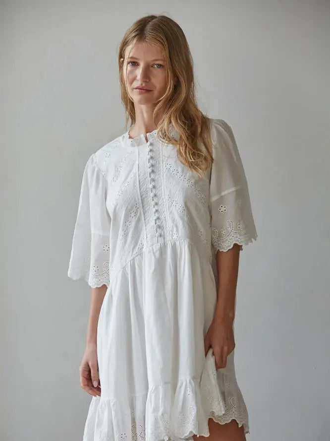 The Dottie Eyelet Dress