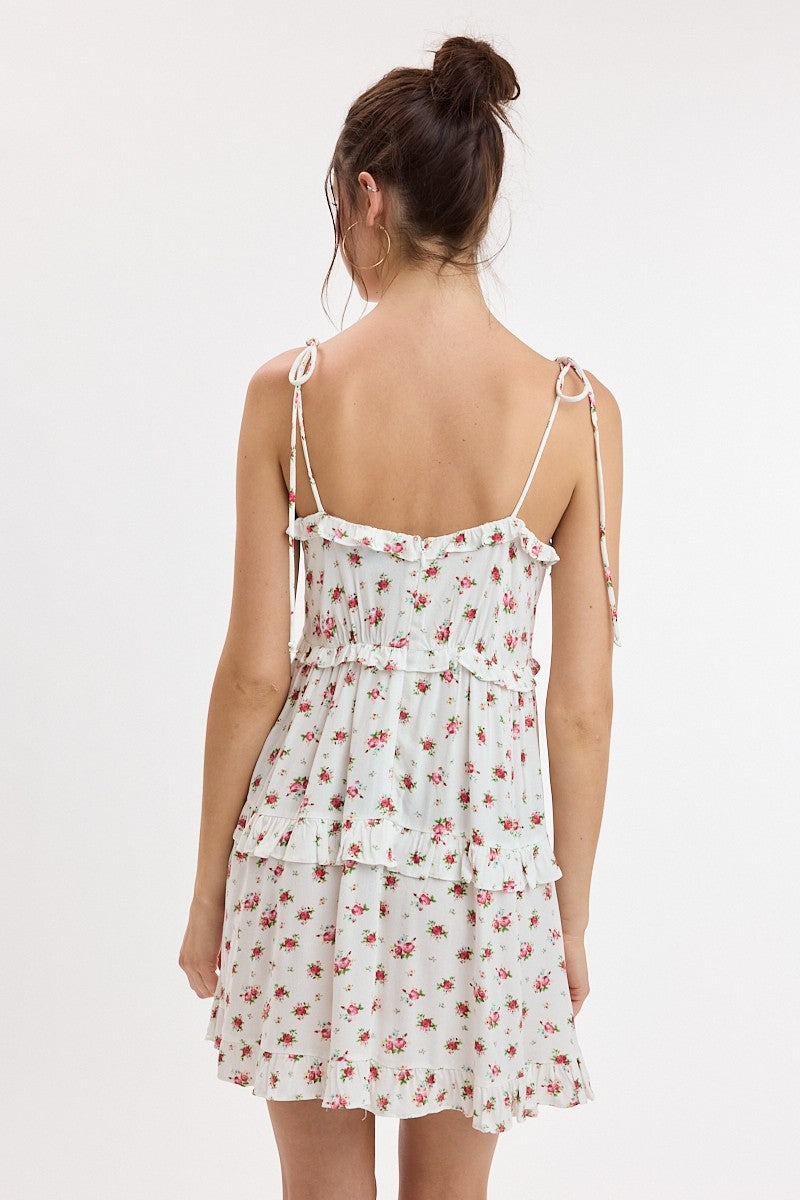 The Emma Tiered Mini Dress
