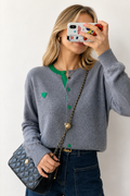 The Kelly Heart Cardigan