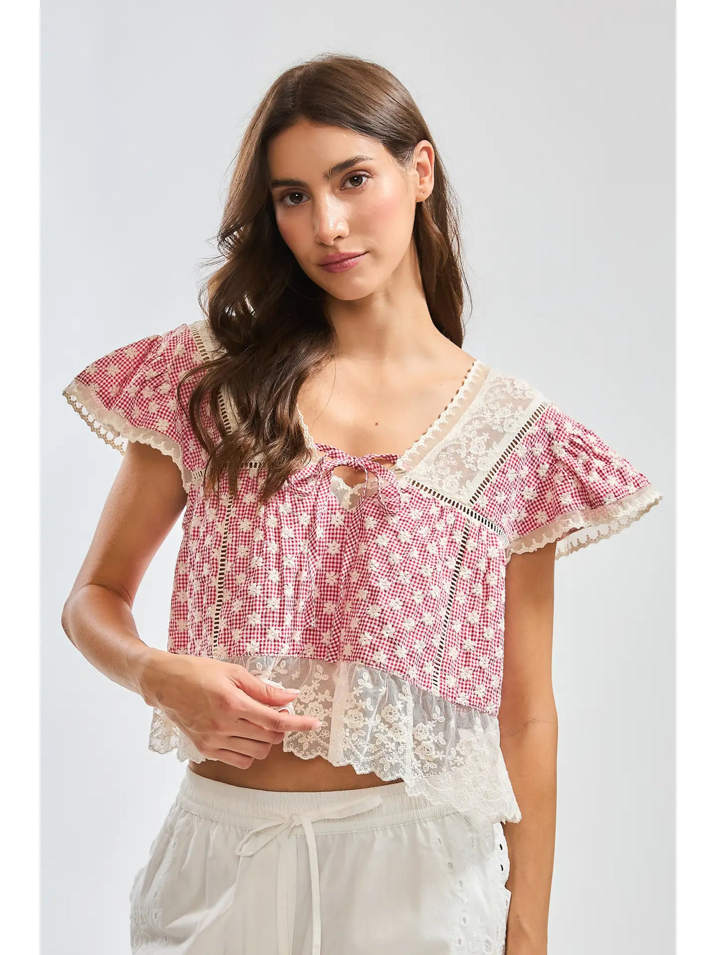 The Sweetheart Lace Top