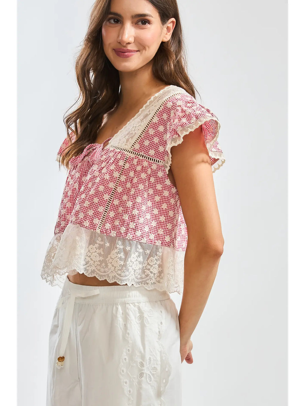 The Sweetheart Lace Top