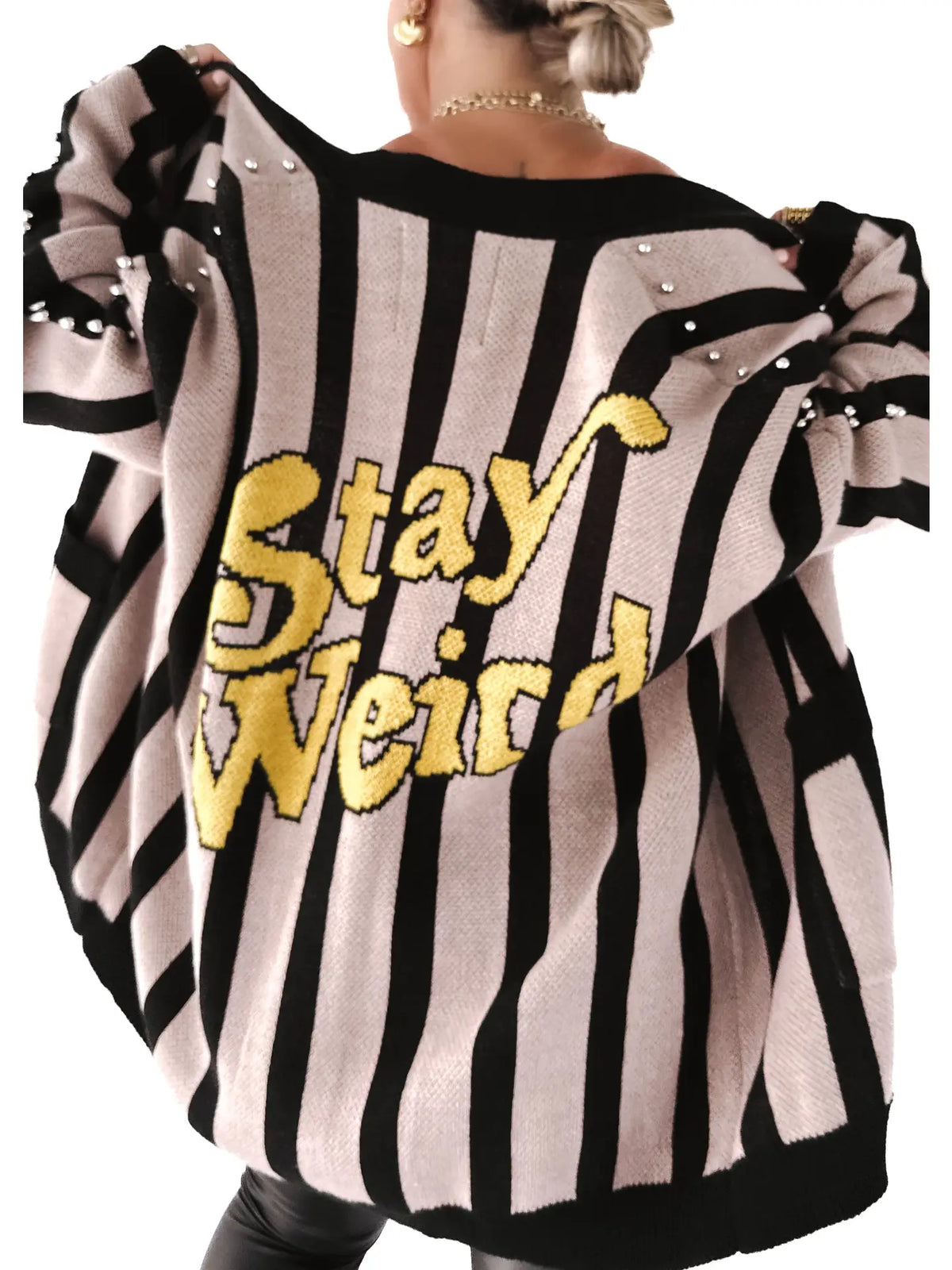 The Stay Weird Cardigan